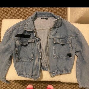Boohoo Sky Blue Denim Jacket 💙